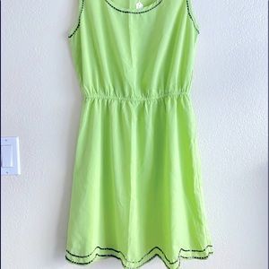 Soft Lime Green Summer Dress